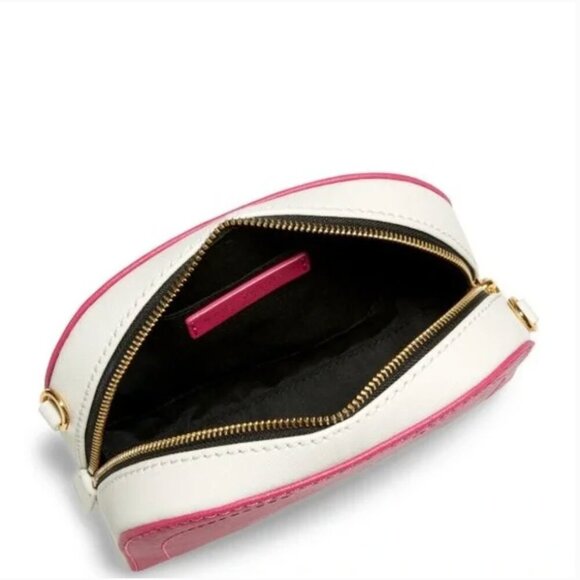 Marc Jacobs Playback Crossbody Bag Like New Tricolor Pink White and Yellow - Picture 4 of 8